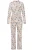 VIVANCE Pyjama  lichtblauw / lichtoranje / zwart / wit