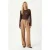 High Waist Wide Leg Broek met Gesp