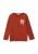 s.Oliver Shirt  beige / oranjerood / wit