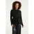 Smashed Lemon 24789 e geribde mouwloze cardigan met lurex |