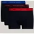 Tommy Hilfiger 3-Pak Heren Kleur Tailleband Boxershorts