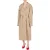 Moschino Cotton And Nylon Gabardine Trench Coat Beige