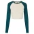 Biologisch dames-T-shirt met lange mouwen Urban Classics Retro Baseball GT