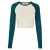 Biologisch dames-T-shirt met lange mouwen Urban Classics Retro Baseball GT