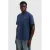 Ballin oversized T-shirt met backprint donkerblauw