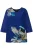 Ulla Popken Oversized shirt  blauw / gemengde kleuren