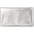 abro clutch van echt leer met structuurpatroon