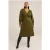 We Fashion Dress Mid Length Army Green
