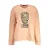 Luipaardprint Sweatshirt met Rondhals