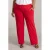 Colletta straight high waist casual broek rood
