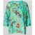 milano italy Regular fit blouse met 3/4-mouwen