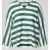 Tom Tailor Pullover met streepmotief en 3/4-mouwen