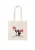 LOGOSHIRT Shopper ‘Der kleine Maulwurf’  ecru