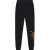 Malelions Junior Split Sweatpants | Black/Orange