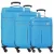 D&N Kofferset  blauw
