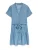 VERO MODA Blousejurk ‘VMFLEUR’  blauw denim