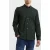 French Connection Oxford Long Sleeve Shirt Dark Green Solid