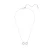 Swarovski Ketting  zilver