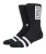 Stance Sportsokken  zwart / wit