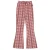 QPI flared broek met hartjes – roze
