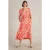 White Stuff Lucy Midi Dress Coral Print