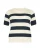 KAFFE CURVE Trui ‘KC Malia’  navy / wit