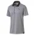 Puma Diamond Jaquard Grijs/Kaki Performance Fit Heren Golf Poloshirt 576125 04
