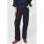 Mango straight leg jeans dark blue denim