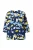 Ulla Popken Shirt  marine / lichtblauw / geel / wit