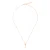 Orphelia ‘Aliena’ Dames 925 Sterling Zilveren Ketting met Hanger – Roze zh-7373 RG