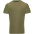 Threadbare Falkland-T-shirt van gebreid materiaal voor heren (Kaki Groen)