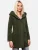 Marikoo dames wintermantel met capuchon en getailleerd model