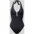 JOOP! COLLECTION badpak met halter model ‘MONOCHROME BEACH’