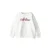 Mango Kids rechtvallende sweater met tekst – naturel wit/rood