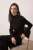 Trendyol Modest Dames Zwart Effen Maxi Lang Casual A-lijn Modest Jurken