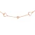Orphelia ‘Alfina’ Dames 925 Sterling Zilveren Armband – Roze ZA-7383