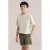 WE Fashion zwemshort kaki/limegroen