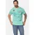 Jan Vanderstorm DOMINIK. loose T-shirt Plus Size turquoise