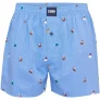 Happy Shorts Wijde kerst boxershort heren skiing santa