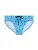 HOM Zwembroek ‘ Swim Mini Briefs Lido ‘  blauw / lichtblauw