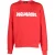 Dsquared2 Cool Fit Sketch Logo Rode Trui Met Ronde Hals