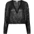 Dante6 Crazyabout Sequins Cardigan Raven