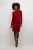 Jurk Slim fit red