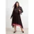 Trendyol Curve Dames Meerkleurig Effen Midi Grote maten Rokken