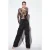 PINKO Moscardino Pantalone Gabardina Black