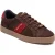 Base London Hopper Leren Heren Sneakers Brun