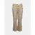 Mucho Gusto Broek lesbos luipaardprint met zonnebloemen