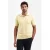 No Excess regular polo geel