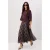 Trendyol Modest Dames Bruin Geruit Maxi A-lijn Modest Rokken