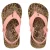 Reef teenslippers met hielbandje panterprint/roze